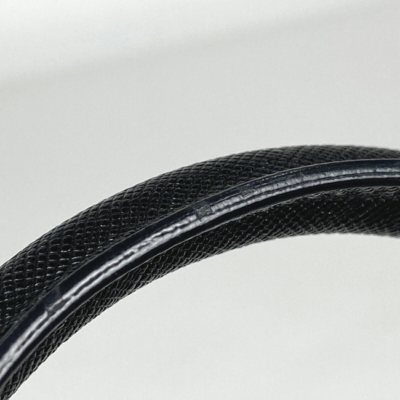 Burberry Check Pattern Nova Check Canvas Handbag Beige Black - Picture 4 of 5